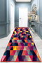 Conceptum Alfombra de Pasillo Bunt Djt Multicolor 80 x 300 cm